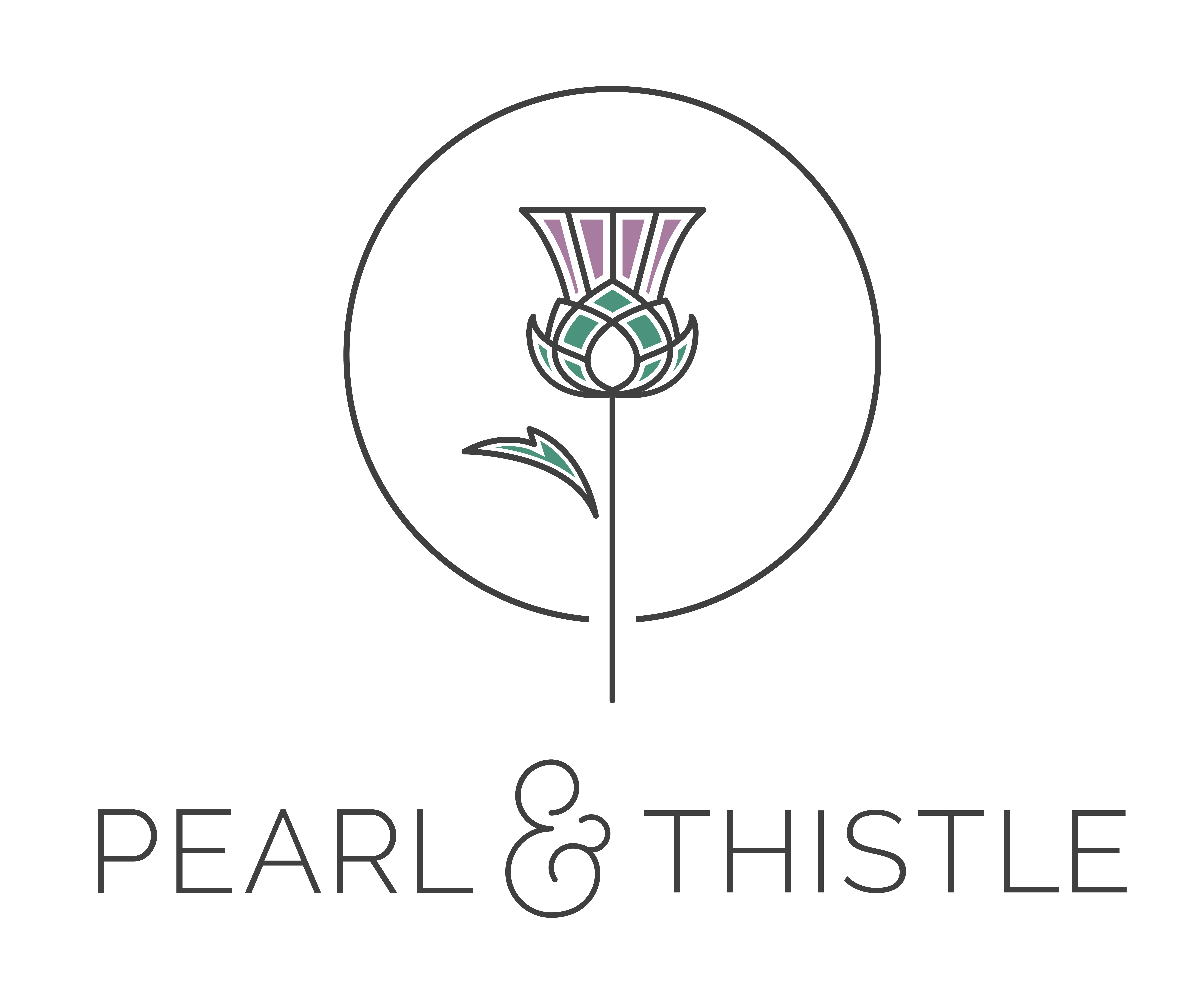 Pearl Thistle Logo